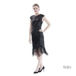 Robe de soirée rétro, inspiration des années 1920