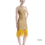 Robe de style années 20, tissu fluide et léger