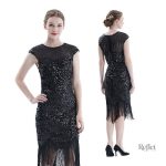 Robe d'inspiration vintage, idéale pour les soirées