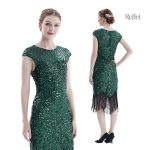 Robe élégante années 20, style Art Déco