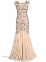 Robe de soirée style années 30