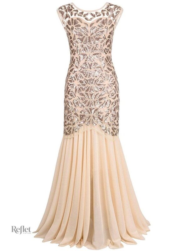 Robe de soirée style années 30