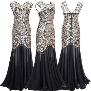 Robe élégante années 30