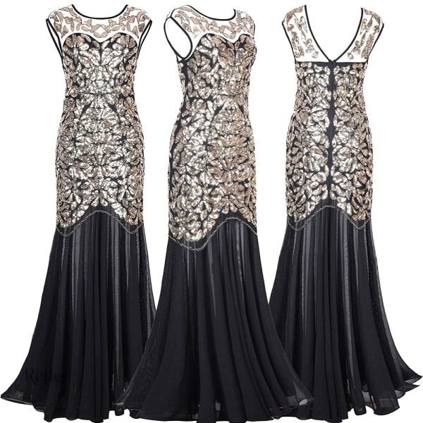 Robe élégante années 30
