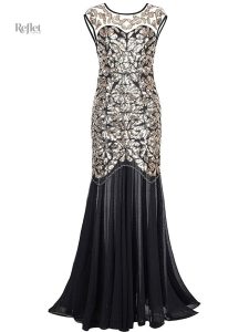 Robe vintage soirée années 30