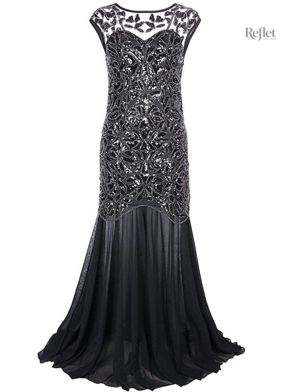 Robe rétro années 30 pour événements