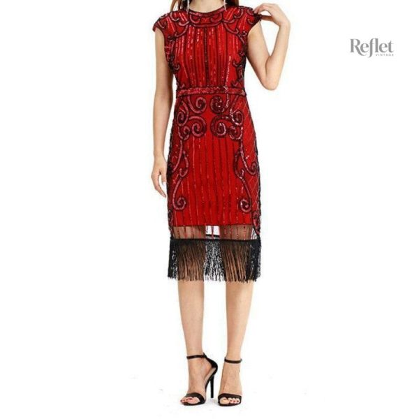 Robe de soirée inspirée des classiques des années 20