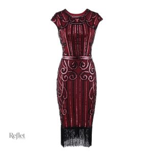 Robe années 20, silhouette flatteuse et détails raffinés