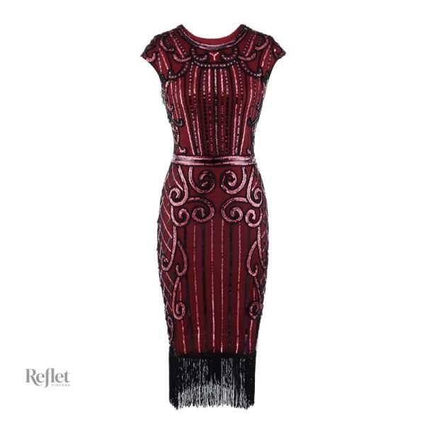 Robe années 20, silhouette flatteuse et détails raffinés