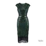 Robe de style rétro, inspirée des années 20
