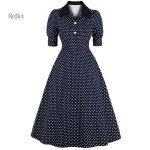 Robe d'écolière vintage années 40, style rétro intemporel