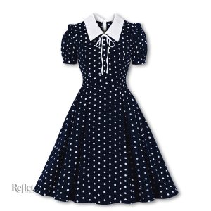 Robe vintage année 40 au style décontracté