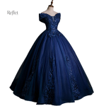 Robe Princesse Féminine avec Détails Découpés