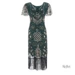 Robe dentelle style années 40