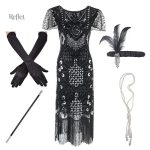 Robe féminine dentelle des années 40