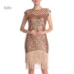 Robe vintage années 20, élégante et festive, idéale pour soirées