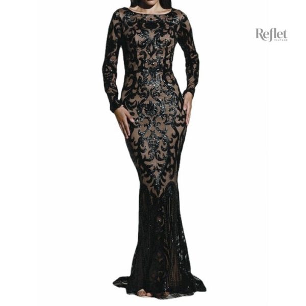 robe-des-annees-20-bal-1 Robe bal années 20 élégante en style rétro