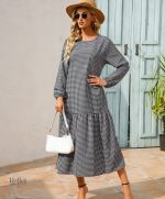 Robe années folles grande taille avec franges