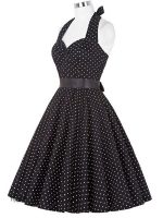 Robe d'inspiration vintage années 30, féminine