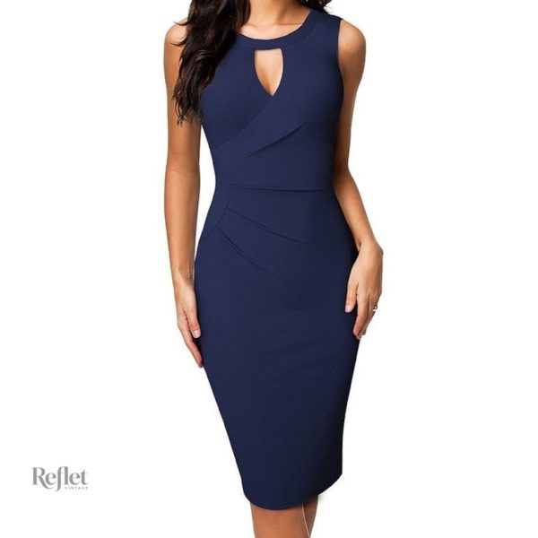 robe-des-annees-40-1 Robe vintage des années 40, élégante et féminine