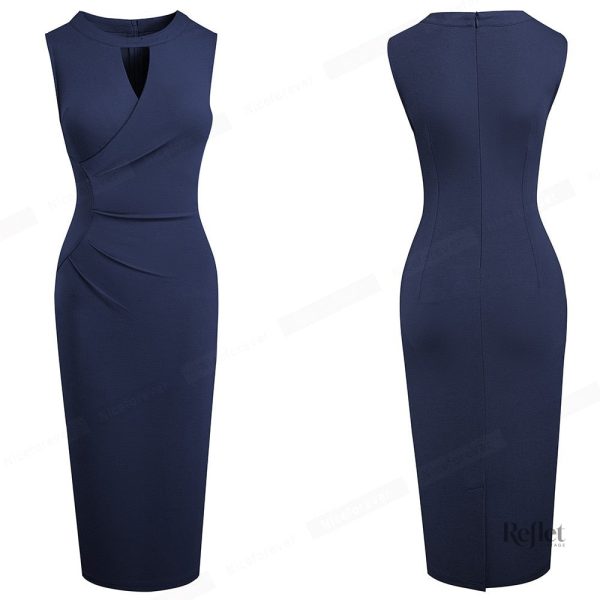 Robe rétro style années 40, imprimé fleuri et coupe classique