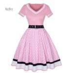Robe d'inspiration vintage pour femme