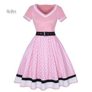 Robe d'inspiration vintage pour femme