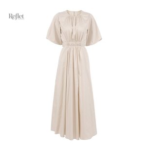 Robe des années 50 à manches 3/4