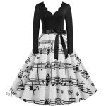 Robe des années 60 en coton léger