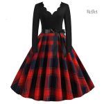 Robe année 60 avec taille cintrée