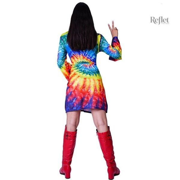 Robe à motifs années 70 pour filles