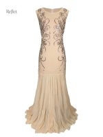 Robe vintage à franges et style rétro années 20