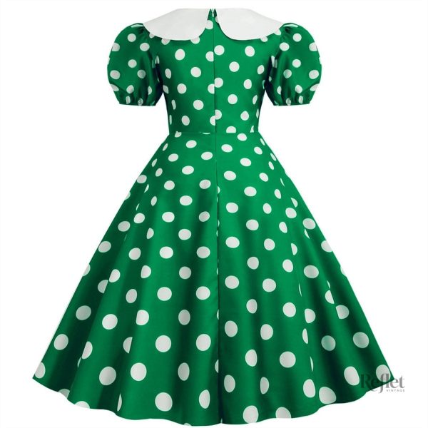 Robe enfant vintage, années 30, look rétro