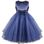 Robe fille cérémonie avec jupe évasée
