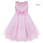 Robe princesse avec tissu scintillant