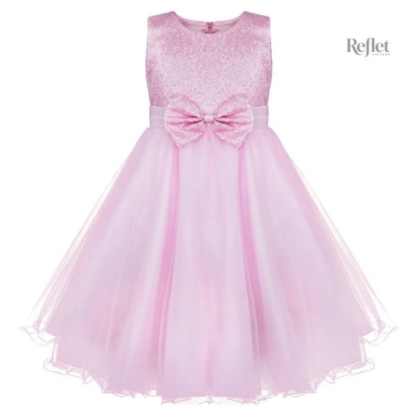 Robe princesse avec tissu scintillant