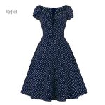 Robe d'été inspirée des années 20, design rétro