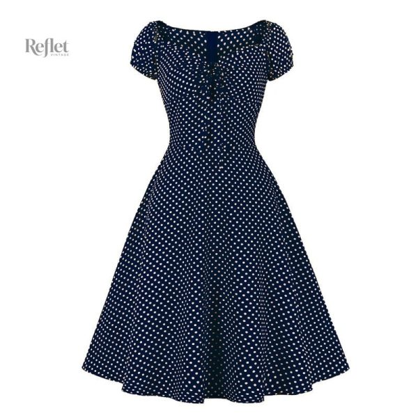 Robe d'été inspirée des années 20, design rétro