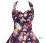 Robe classique été rétro années 50