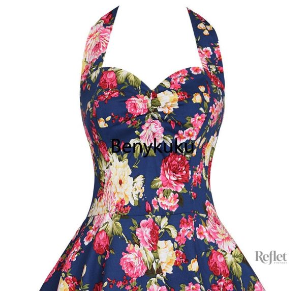 Robe classique été rétro années 50