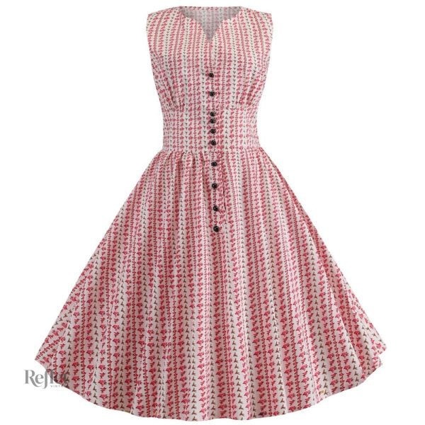 robe-ete-annees-30-femme-1 Robe été femme style années 30