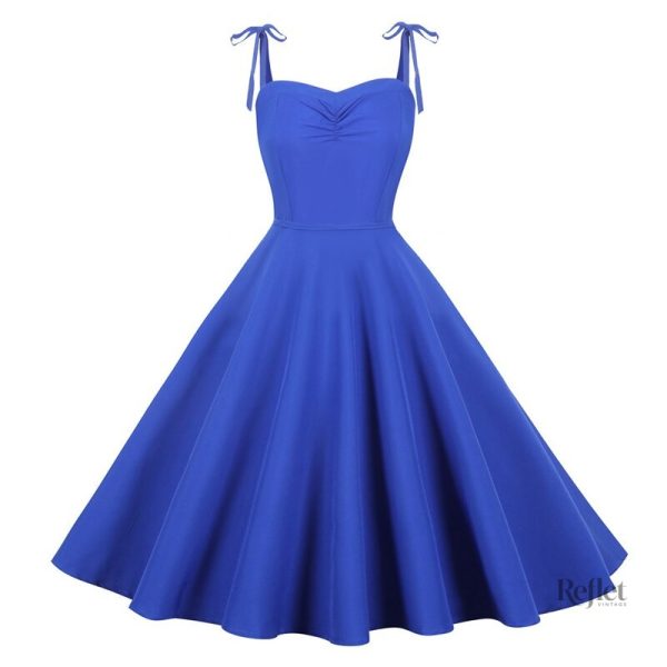 Robe années 30 à coupe évasée, idéal pour une soirée