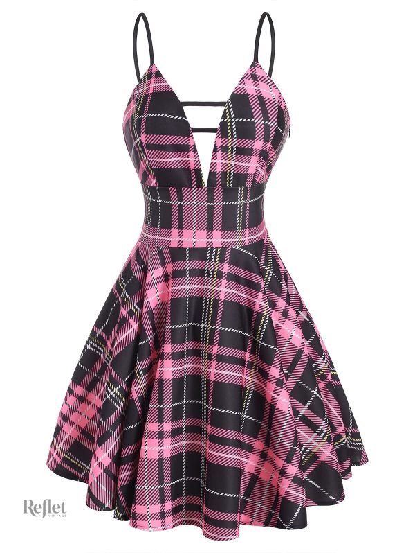 Robe années 50 avec jupes amples