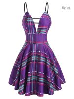 Modèle de robe évasée années 50