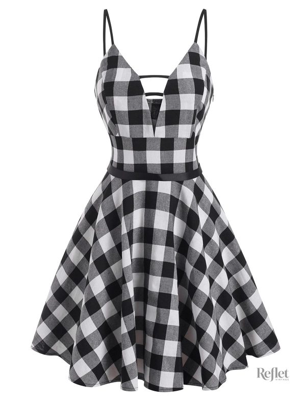 Robe femme évasée inspirée des années 50