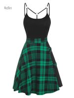 Robe classique années 50 à motif élégant