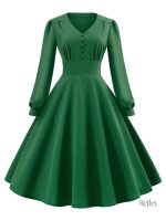 Vêtements féminins années 40, robe chic et stylée