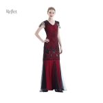 Robe femme en tissu léger, style des années 20