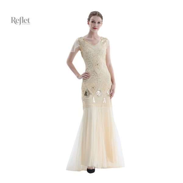 Robe à taille basse, caractéristique des années 20