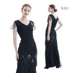 Robe vintage inspirée des années 20 pour femmes